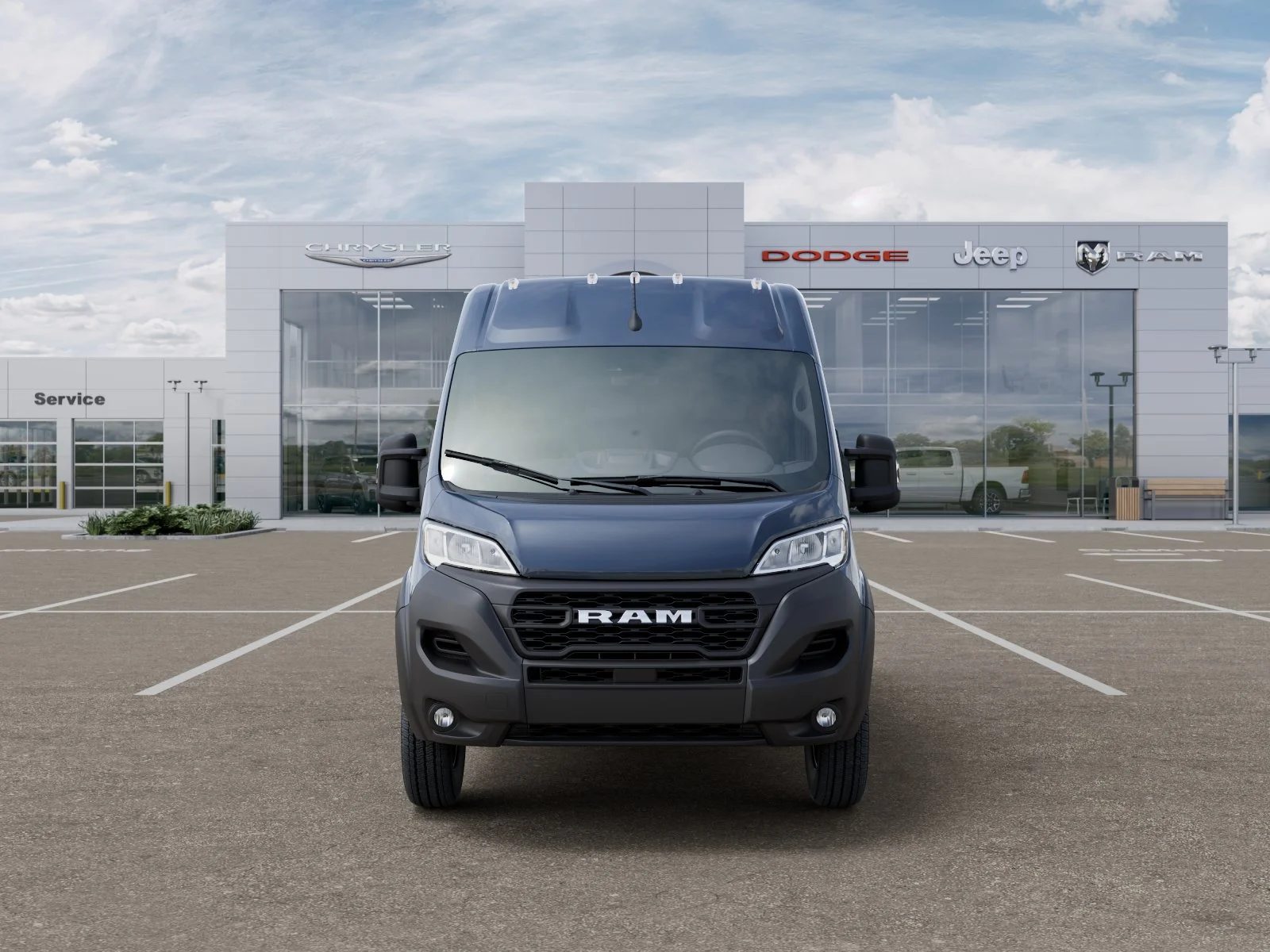 New 2026 Forged Blue Metallic RAM High Roof image 32