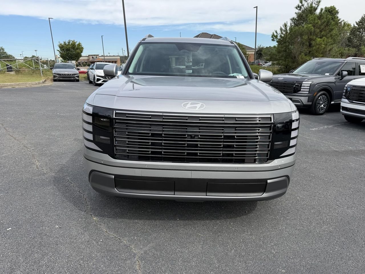 New 2027 Shimmering Silver Hyundai Blue SEL Premium 7P image 11