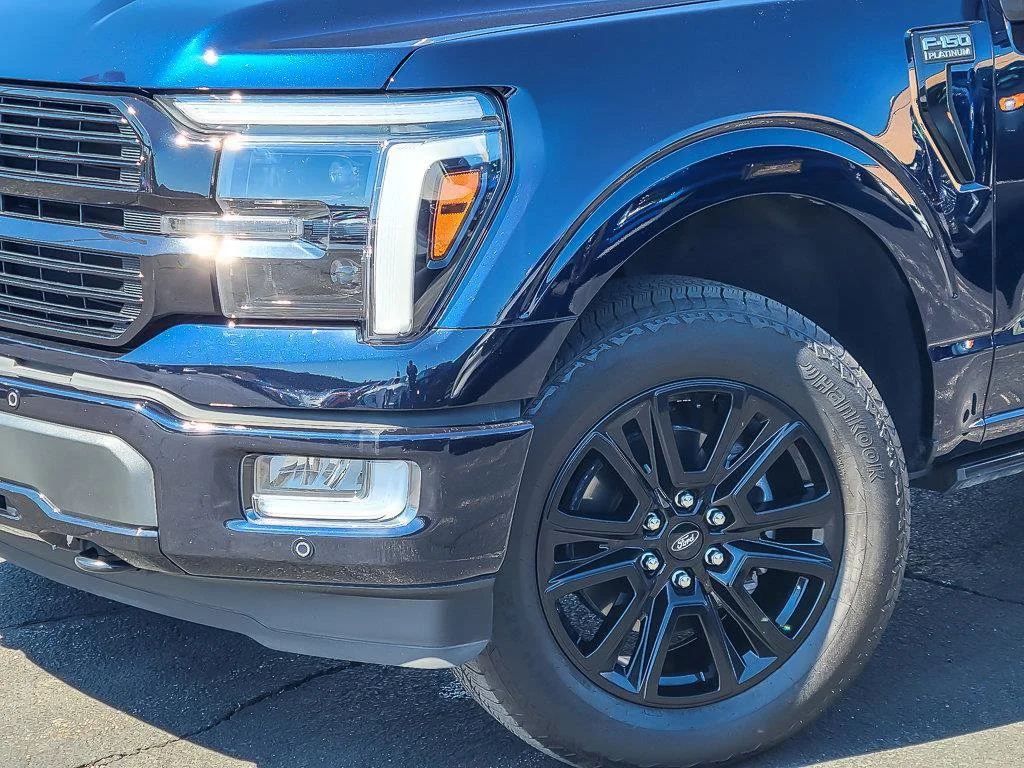 Used 2024 Blue Metallic Ford Platinum image 3