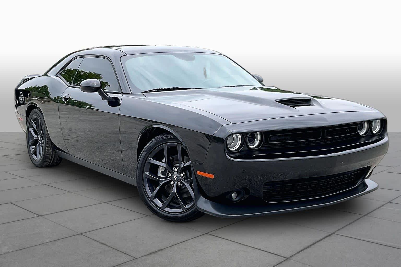 Used 2021 Pitch Black Clearcoat Dodge GT image 3