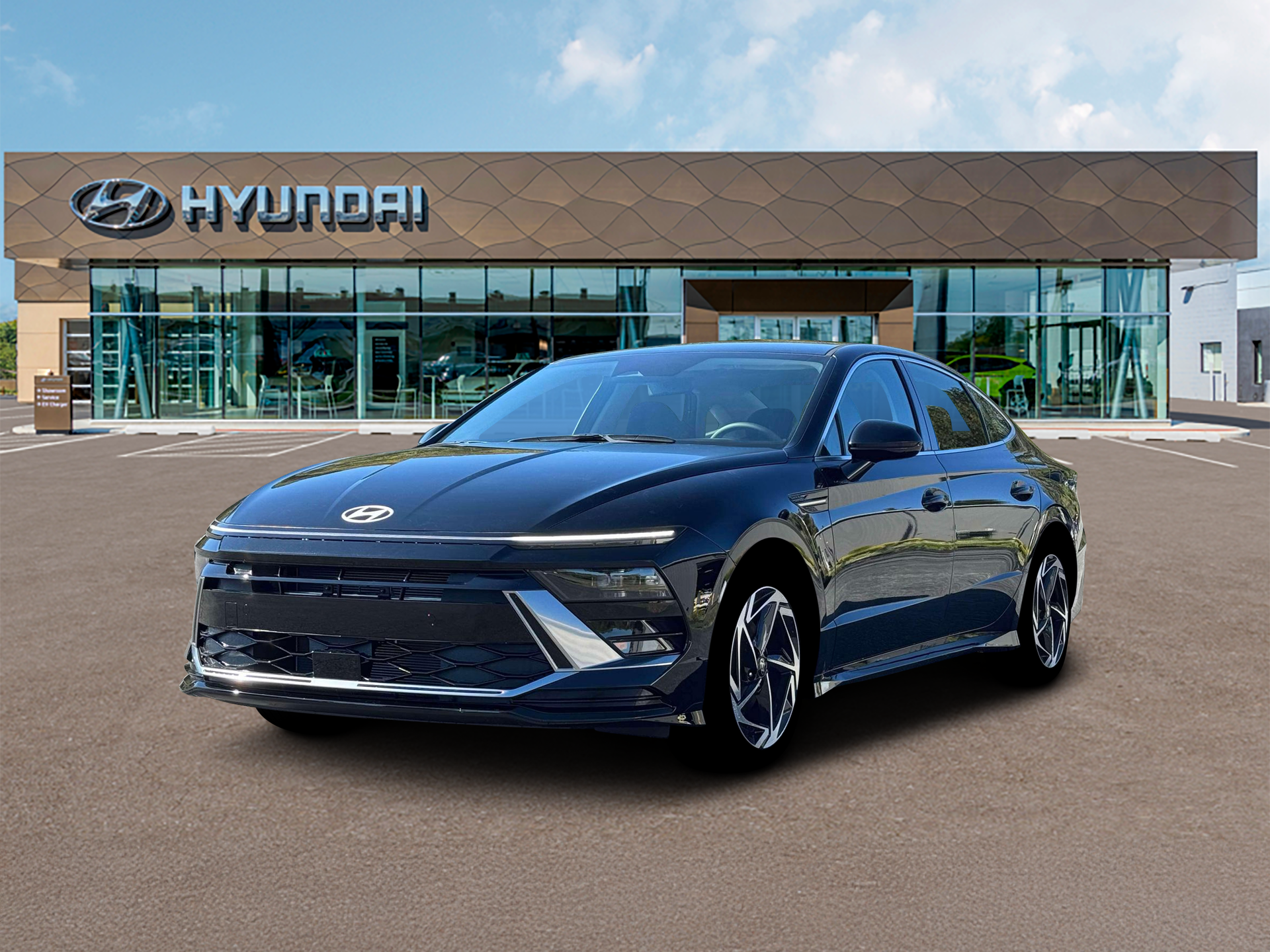 New 2026 Abyss Black Hyundai SEL Sport image 1