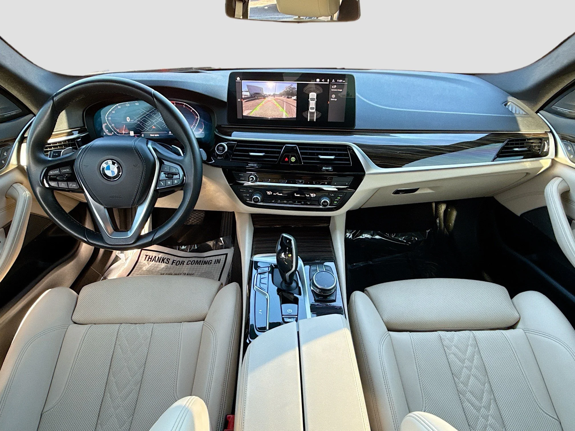 Used 2023 Black Sapphire Metallic BMW 530i image 17