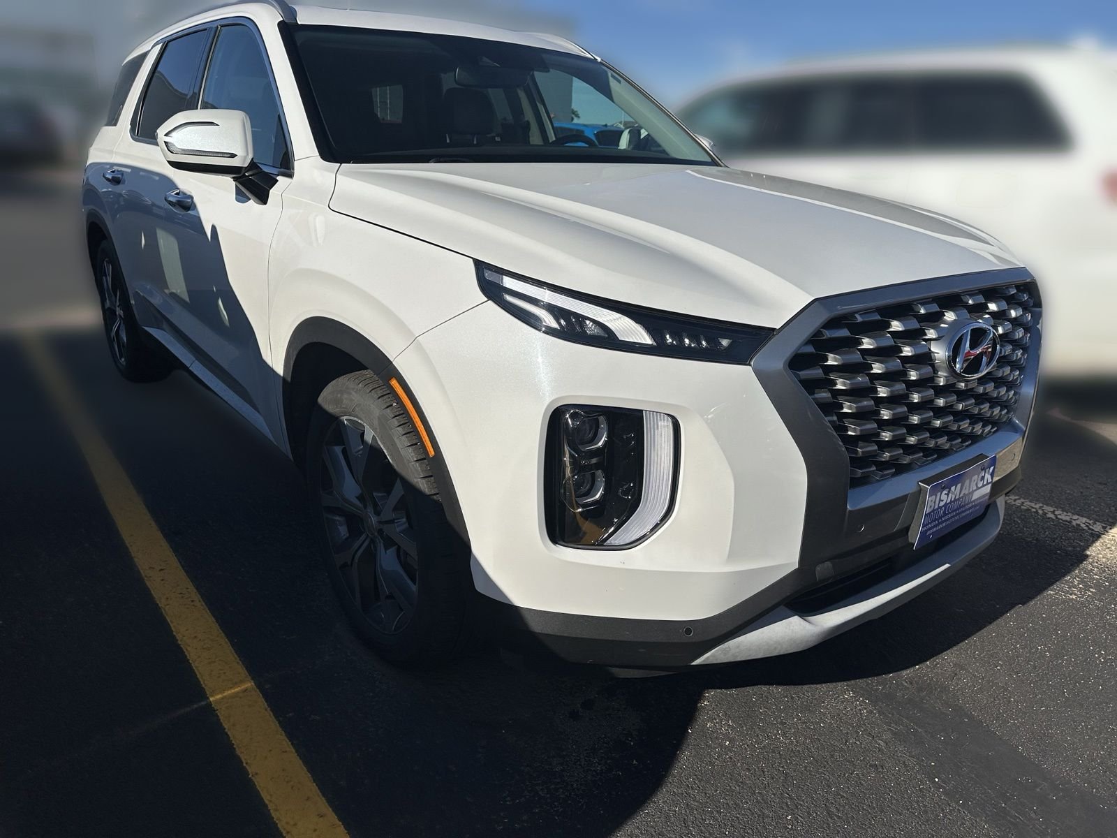 Used 2021 White Hyundai SEL image 2