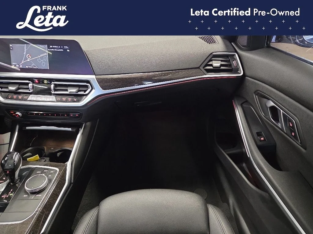 Certified Used 2021 Blue BMW 330i xDrive image 19