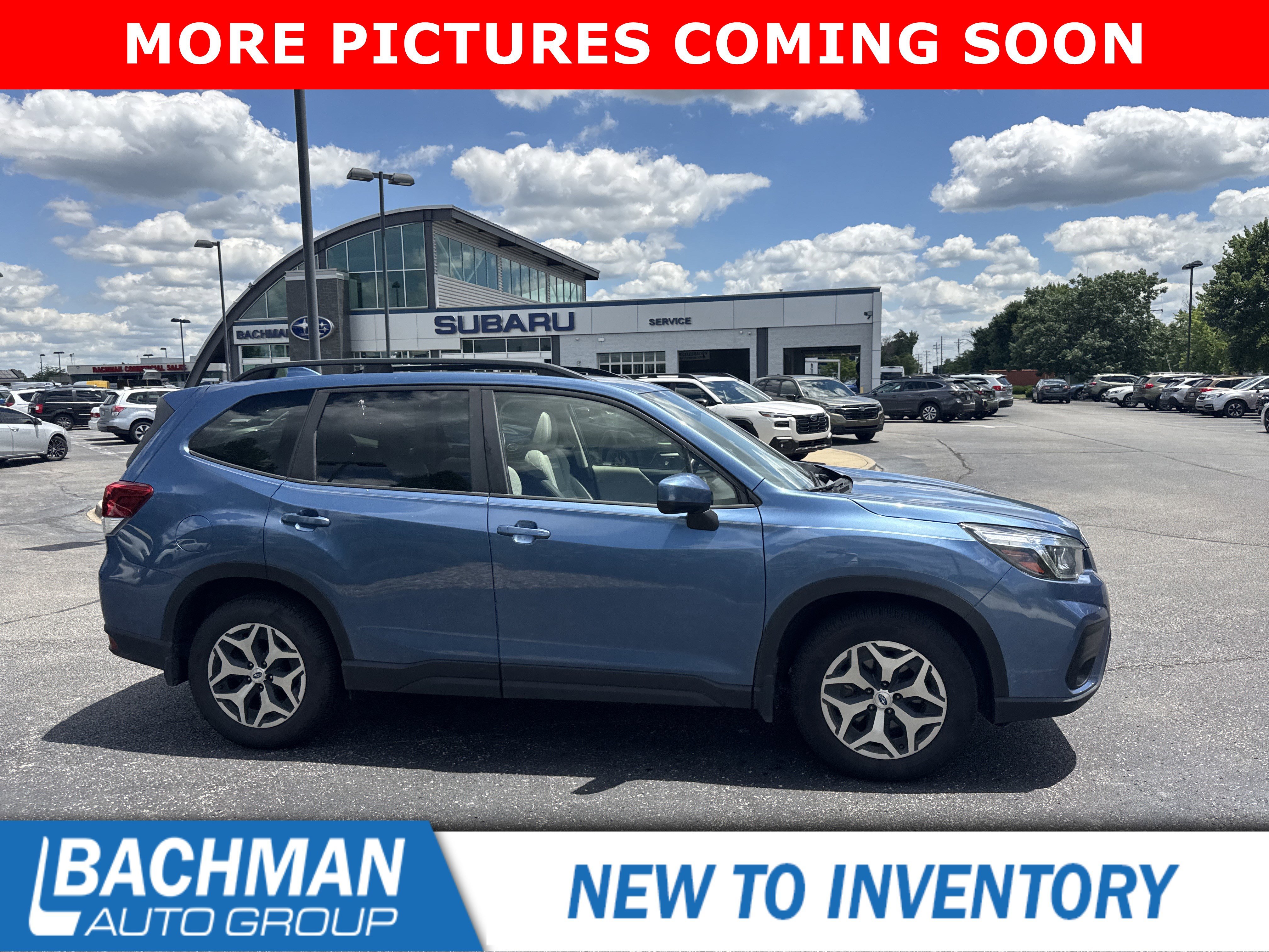 Used 2020 Horizon Blue Pearl Subaru Premium image 2