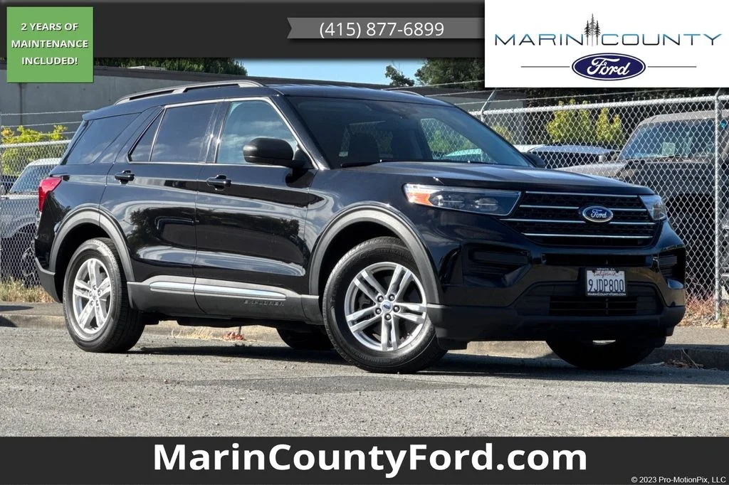 Used 2023 Black Ford XLT image 1