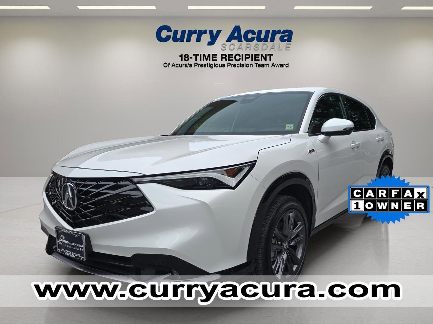 Used 2025 Platinum White Pearl Acura AWD w/A-Spec Package image 1