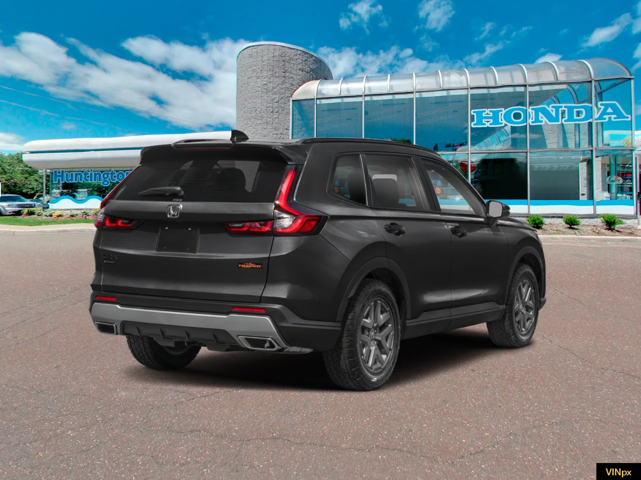 New 2026 Black Honda AWD TrailSport image 2