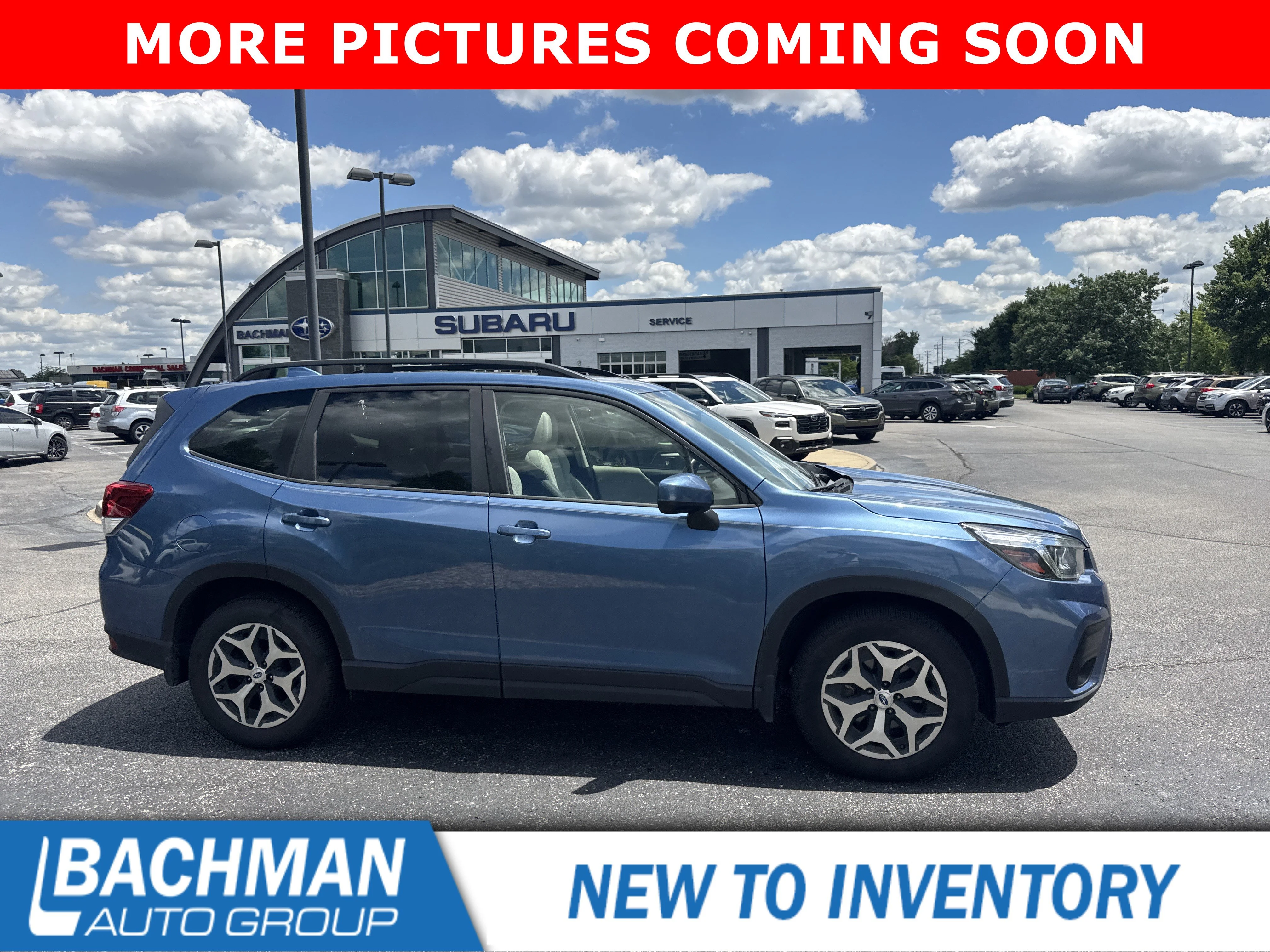 Used 2020 Horizon Blue Pearl Subaru Premium image 2