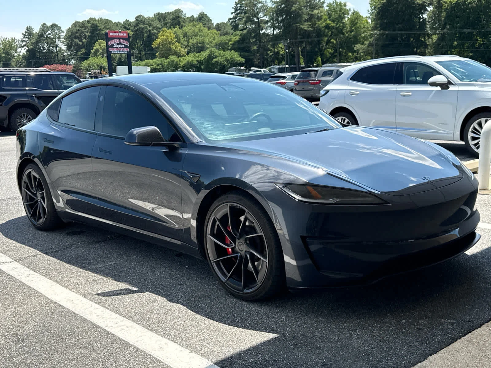 Used 2025 Stealth Grey Tesla Performance image 5