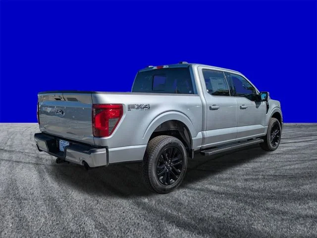 New 2026 Iconic Silver Metallic Ford XLT image 4