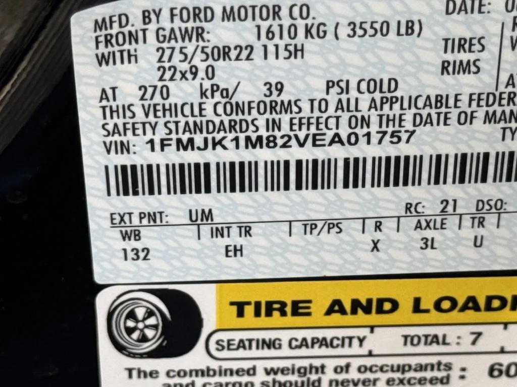 New 2027 Black Ford Platinum image 37