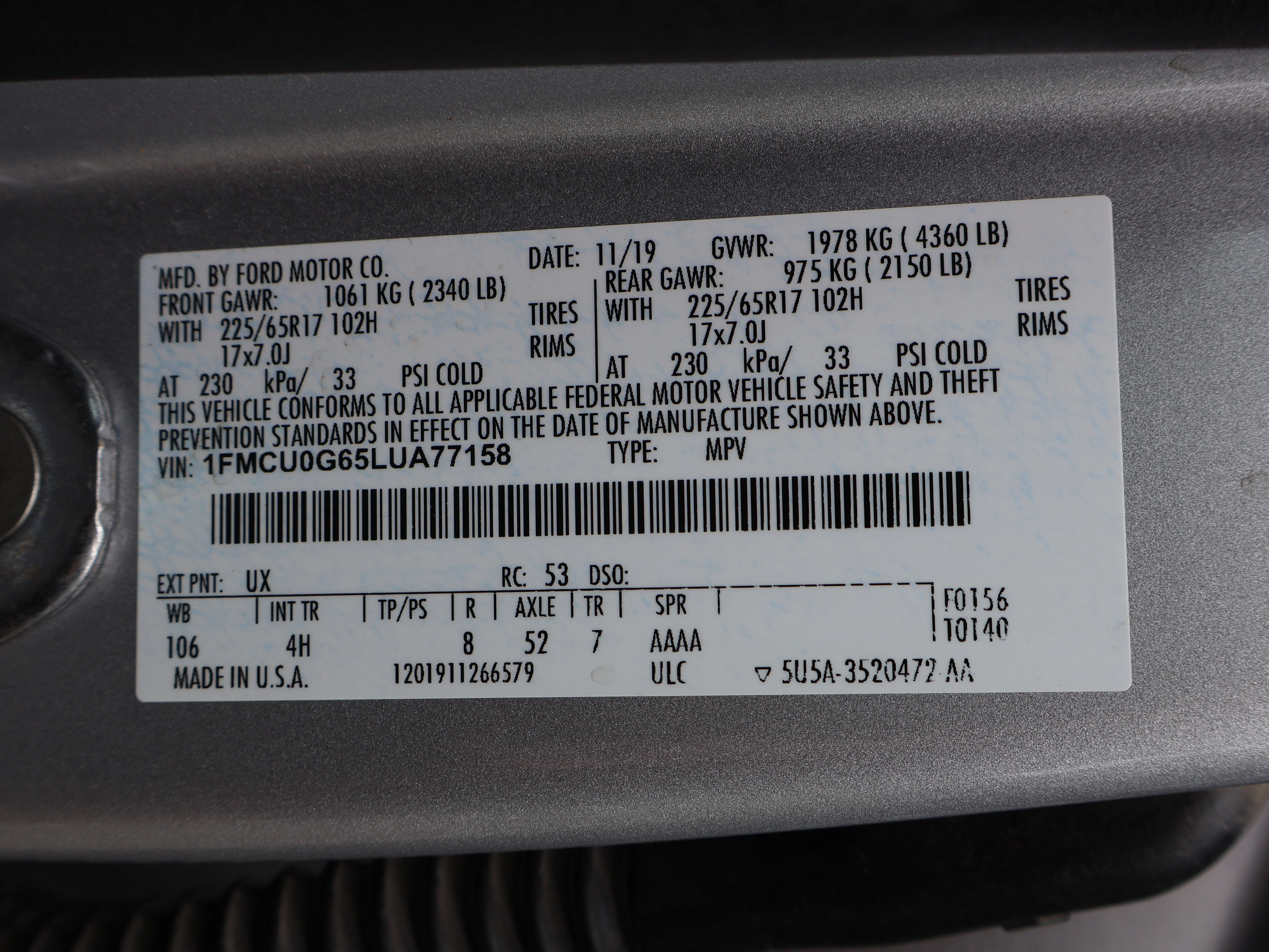 Used 2020 Ingot Silver Metallic Ford SE image 42