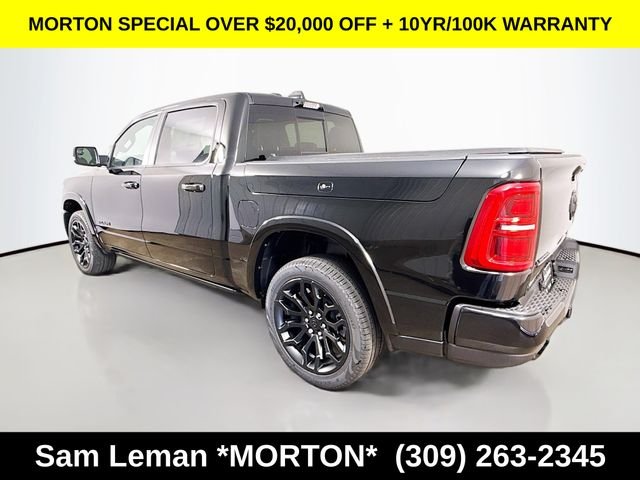 New 2026 Diamond Black Crystal Pearl-Coat Exterior Paint Ram Limited image 5