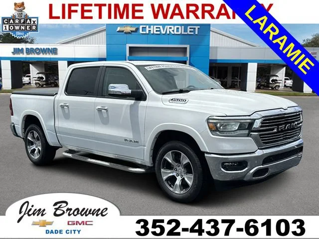 Used 2022 Off-white Ram Laramie Crew Cab 4x4 5
