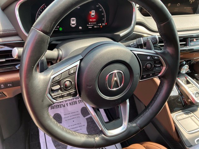 Used 2023 Liquid Carbon Metallic Acura w/Advance Package image 15