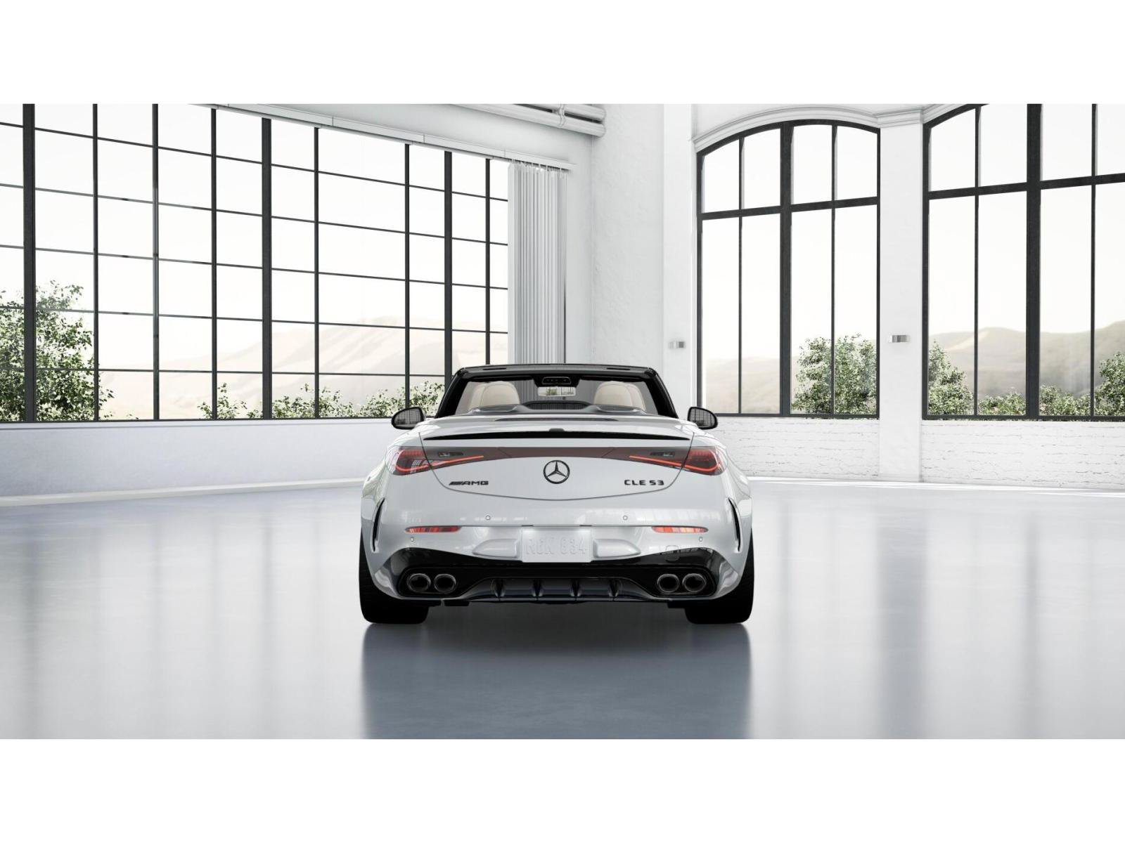 New 2027 MANUFAKTUR Moonlight White Metallic Mercedes-Benz AMG® CLE 53 4MATIC+ Cabriolet image 40