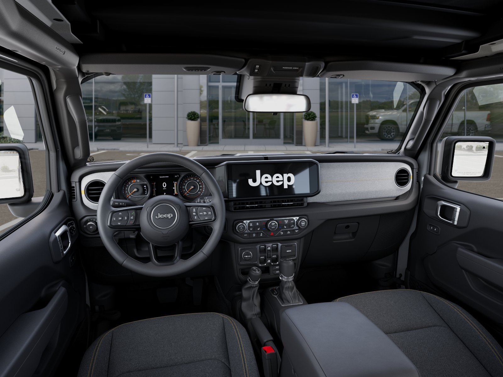 New 2026 Bright White Clearcoat Jeep Sport S image 40