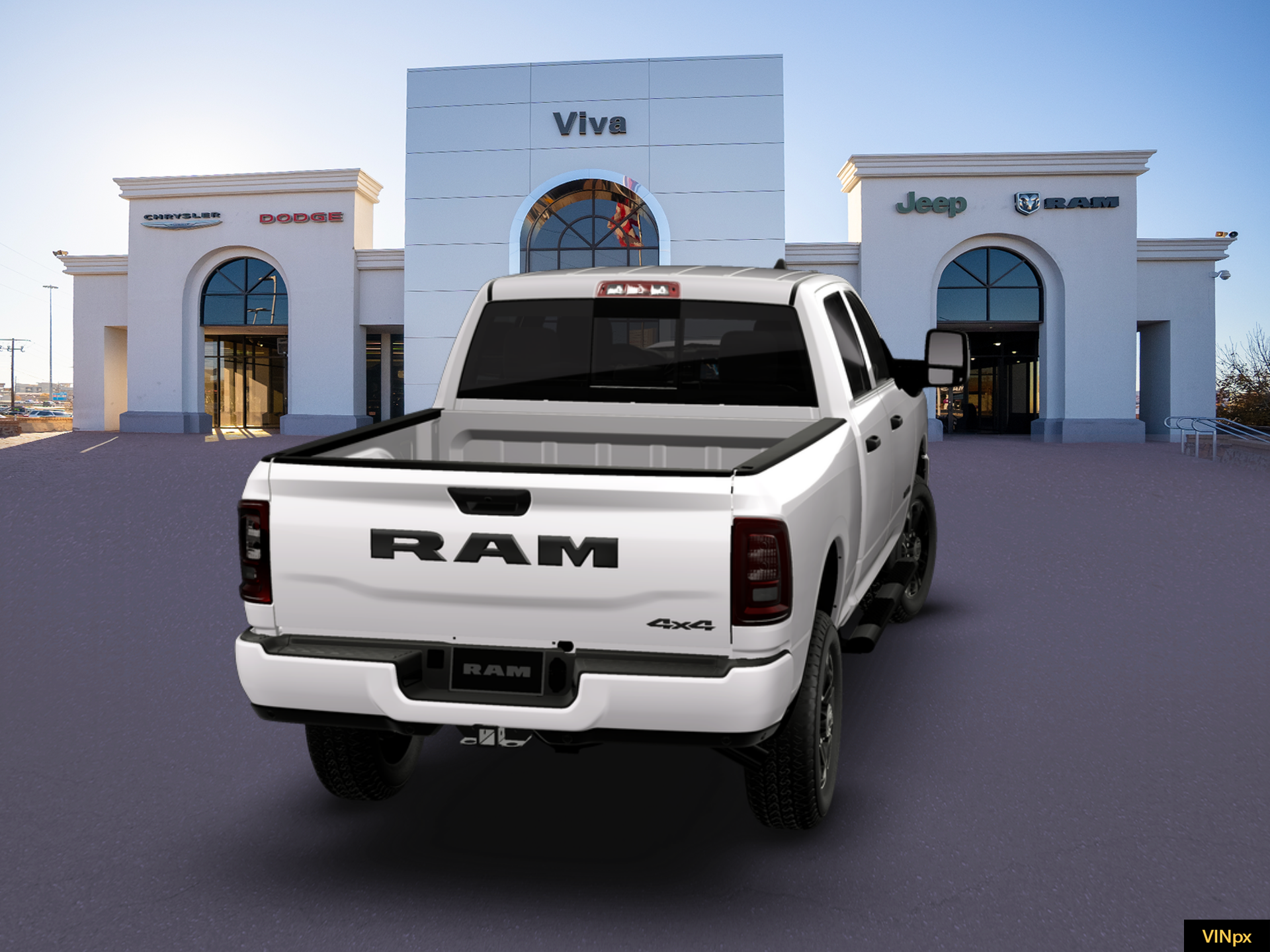 New 2026 Bright White Clear-Coat Exterior Paint RAM  image 26