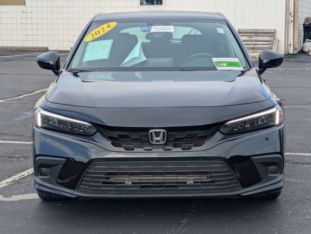 Certified Used 2024 Crystal Black Pearl Honda LX image 3