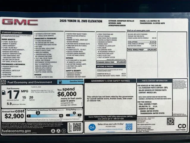 New 2026 Summit White GMC Pro image 21