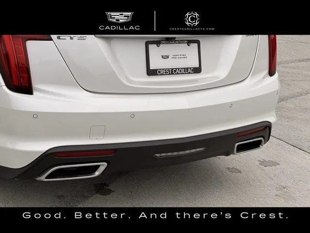 Used 2023 Crystal White Tricoat CADILLAC Premium Luxury image 5