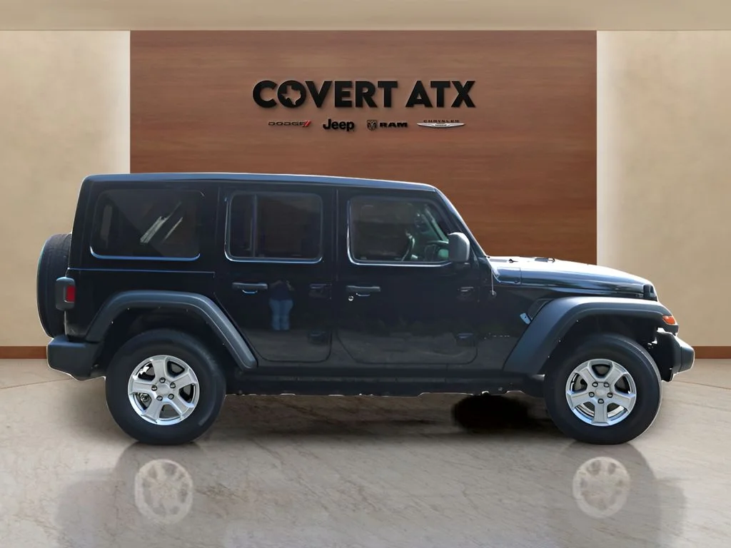 Used 2021 Black Jeep Unlimited Sport S image 6