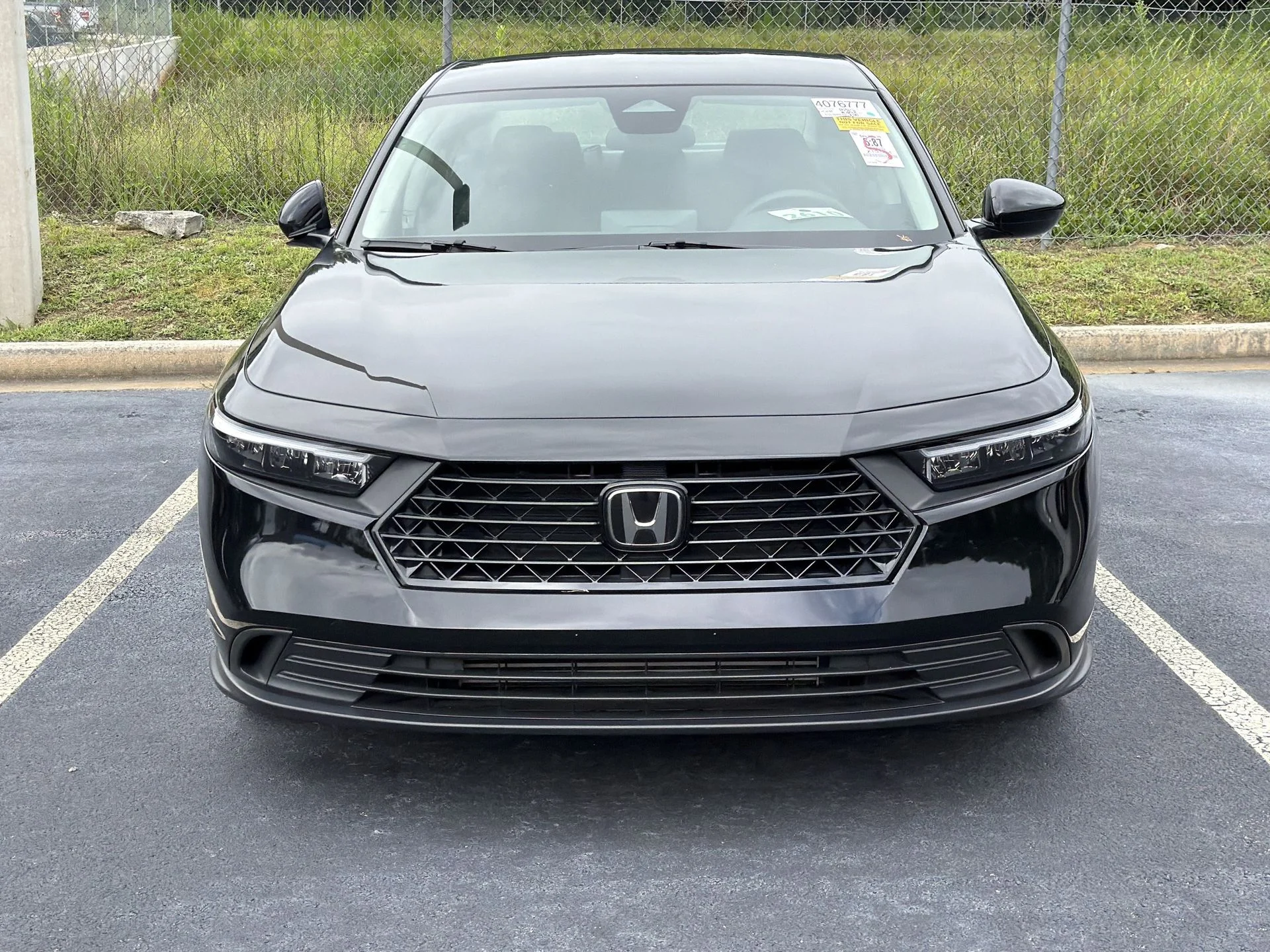 Used 2025 Crystal Black Pearl Honda LX image 2