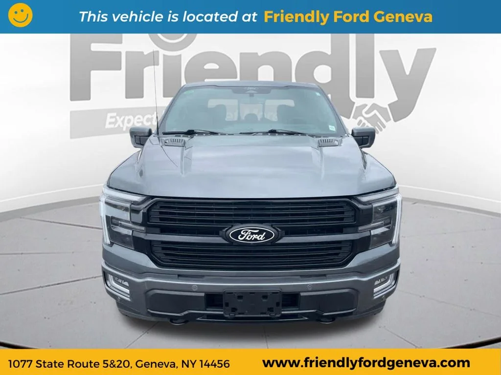 Used 2024 Gray Ford Platinum image 2