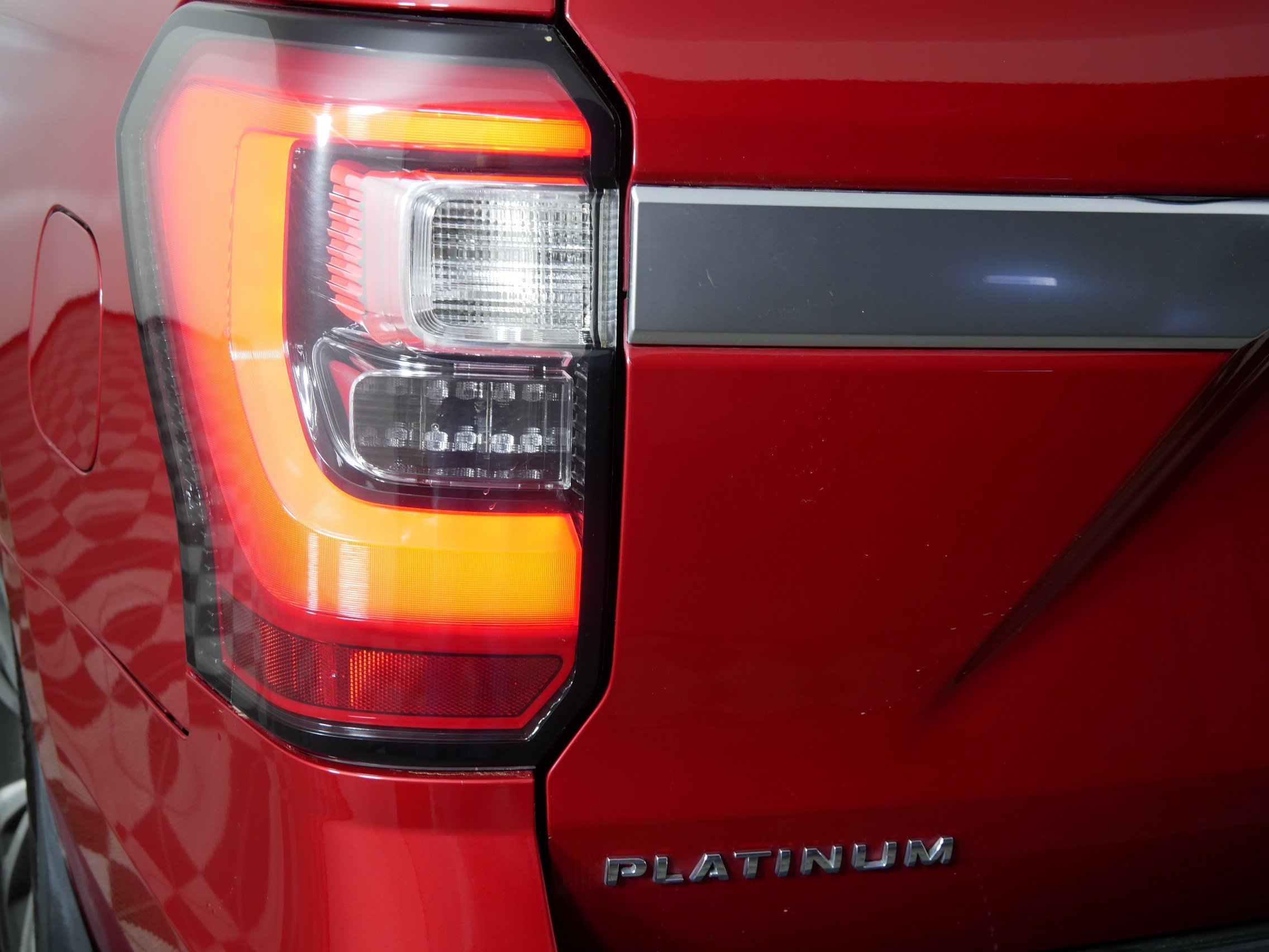 Used 2020 Rapid Red Metallic Tinted Clearcoat Ford Platinum image 17