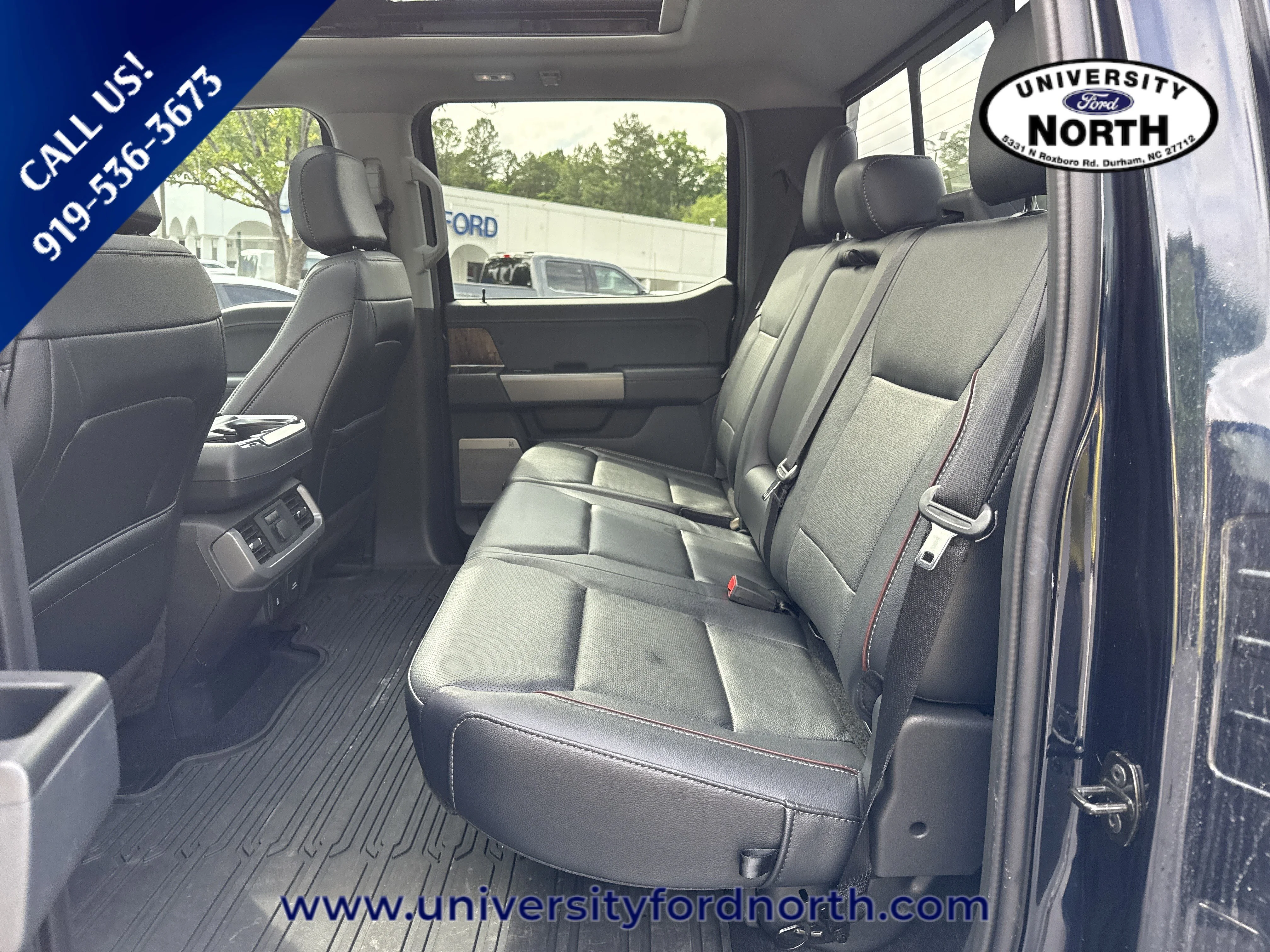 Used 2023 Antimatter Blue Metallic Ford LARIAT image 41