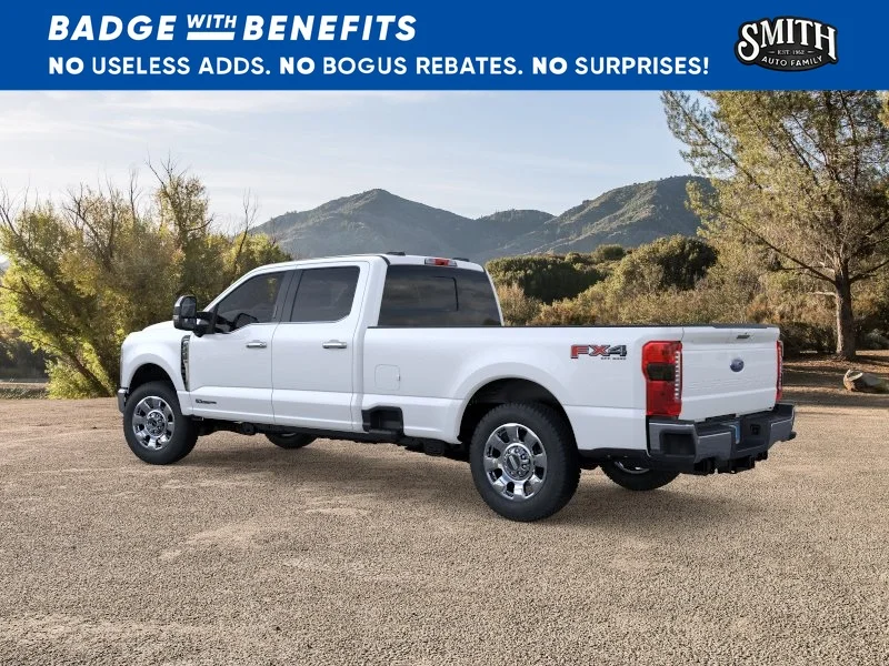 New 2026 Star White Metallic Tri-Coat Ford F-350® Lariat® image 5