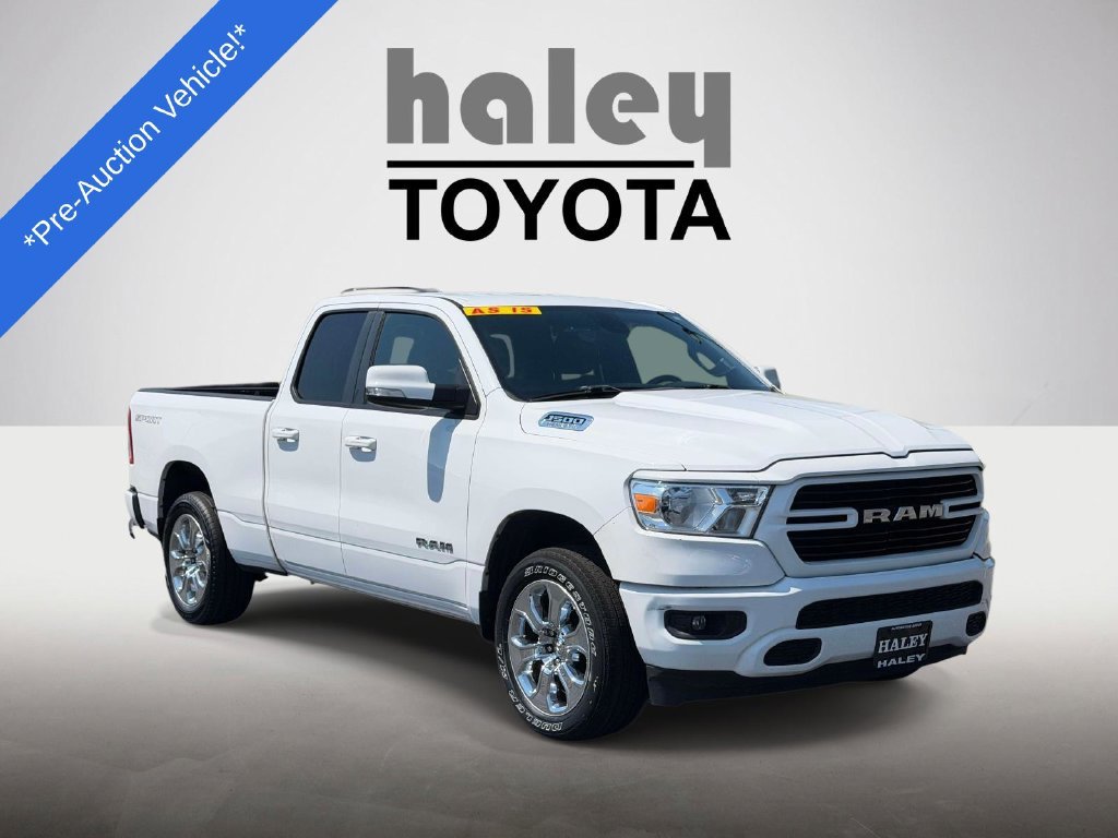 Used 2020 White Ram Big Horn/Lone Star image 1