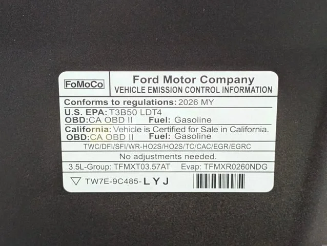 New 2026 Ruby Red Metallic Tinted Clearcoat Ford King Ranch® image 70