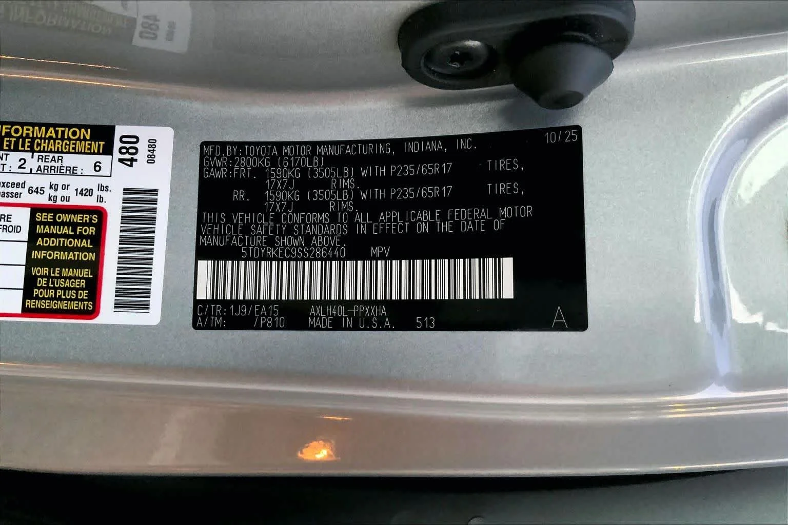 Used 2025 Celestial Silver Metallic Toyota XLE image 29