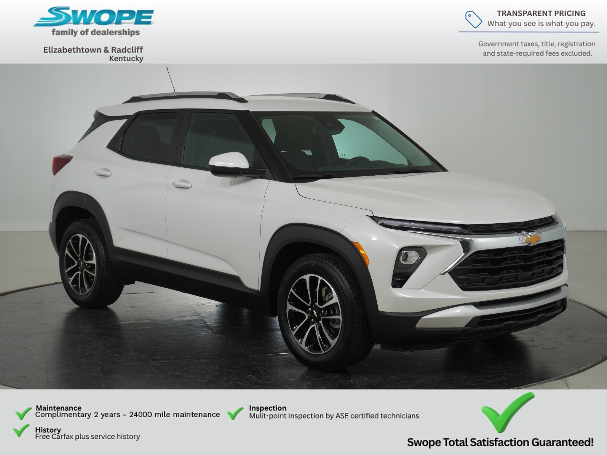 Used 2024 Iridescent Pearl Tricoat Chevrolet LT image 1