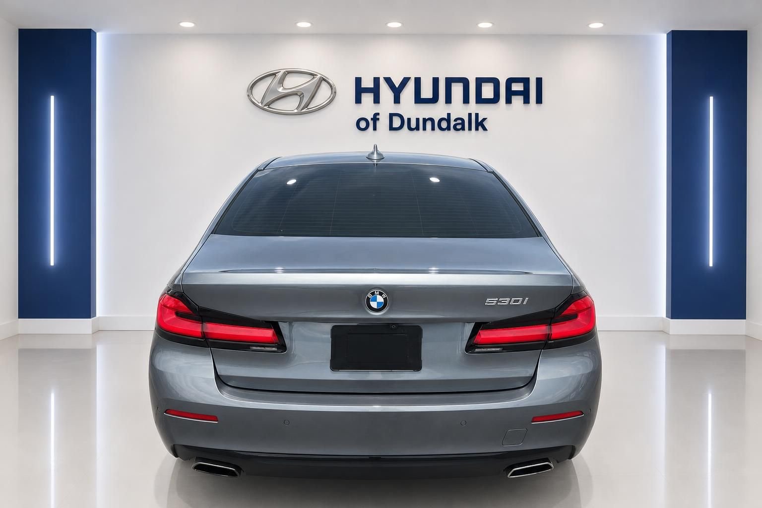 Used 2022 Blue BMW 530i image 6