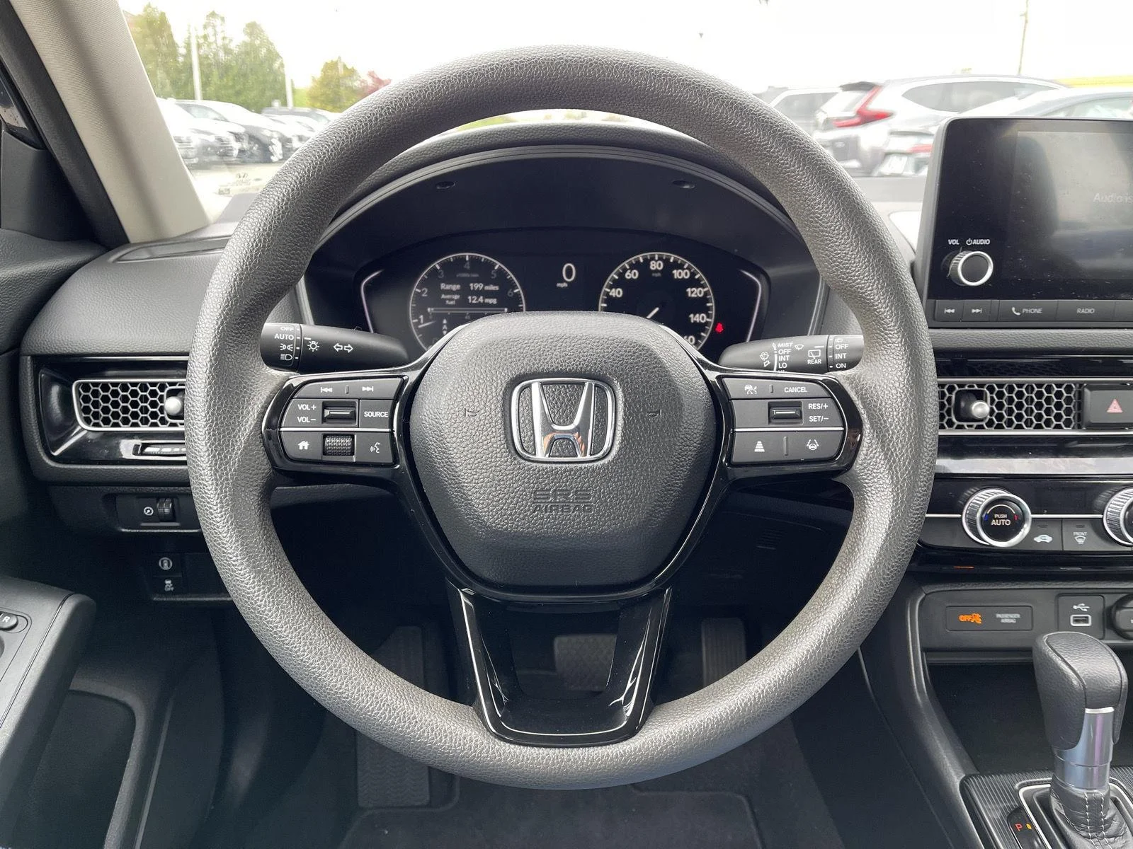 Used 2022 Meteorite Gray Metallic Honda LX image 6
