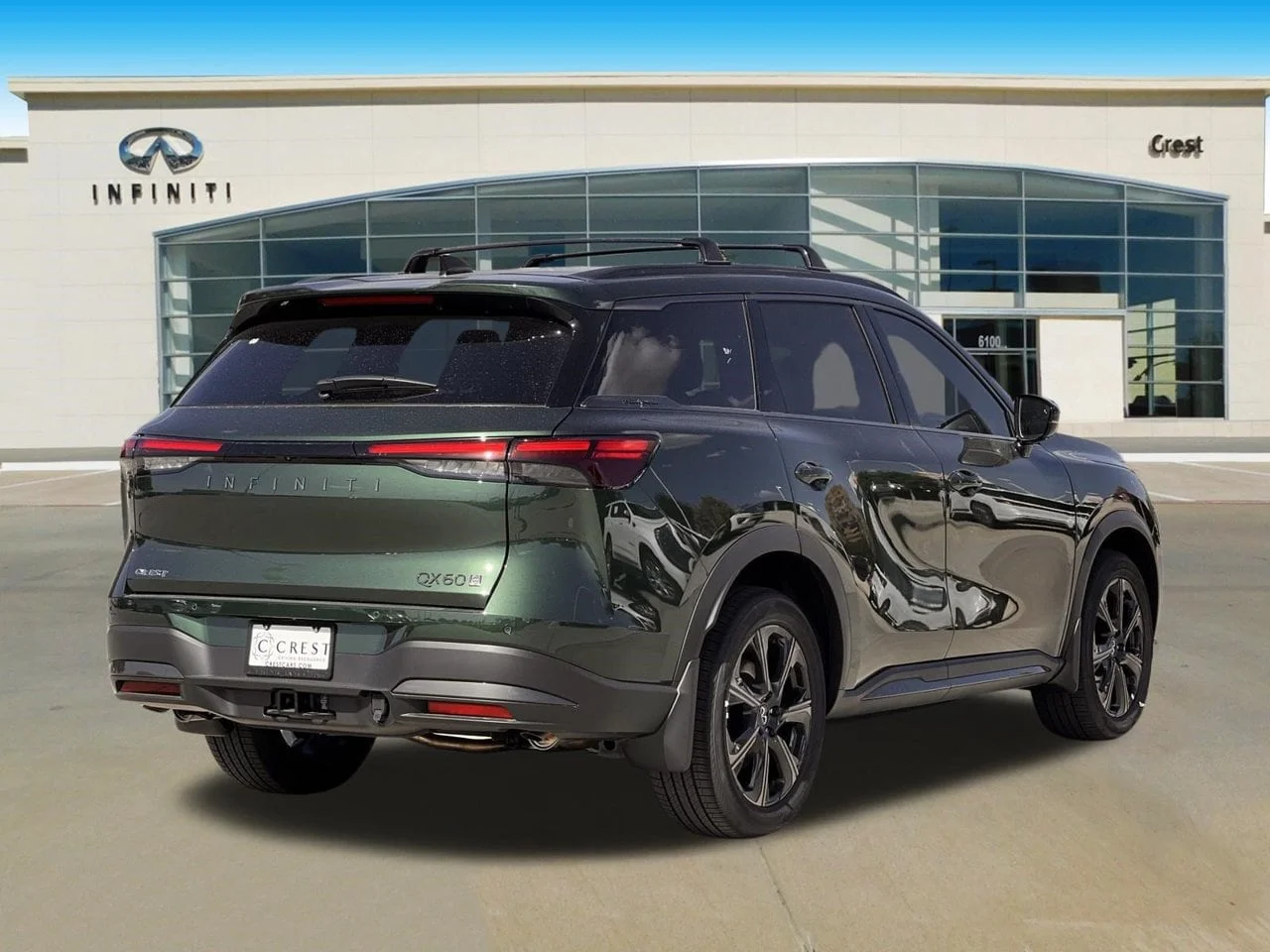 New 2027 DEEP EMERALD INFINITI Autograph AWD image 3