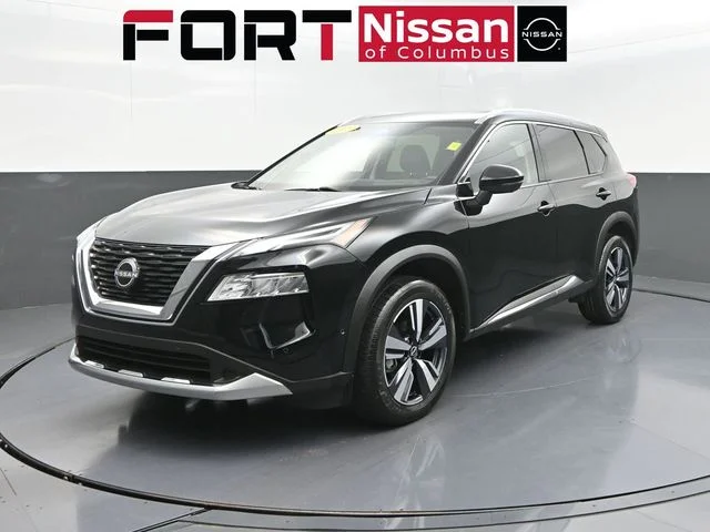 Used 2023 Black Nissan Platinum image 1