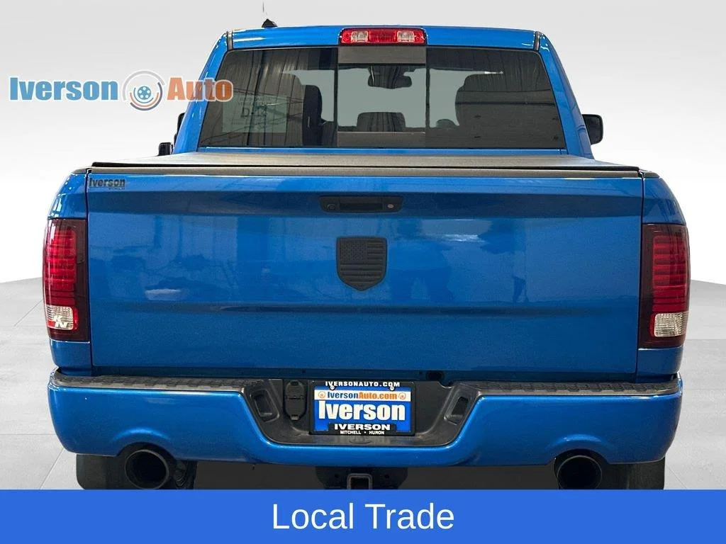 Used 2018 Hydro Blue Pearlcoat Ram Sport image 8
