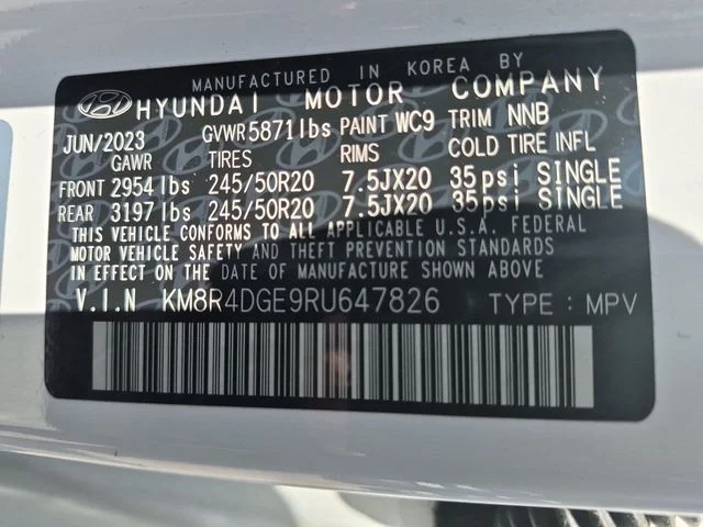 Used 2024 White Hyundai SEL image 36