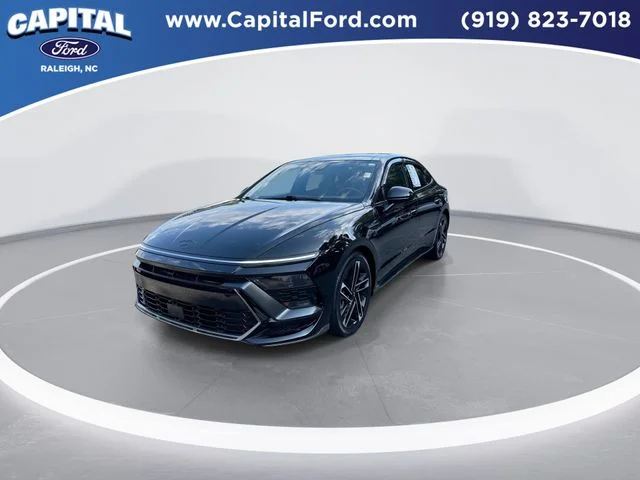 Used 2025 Black Hyundai N Line image 4