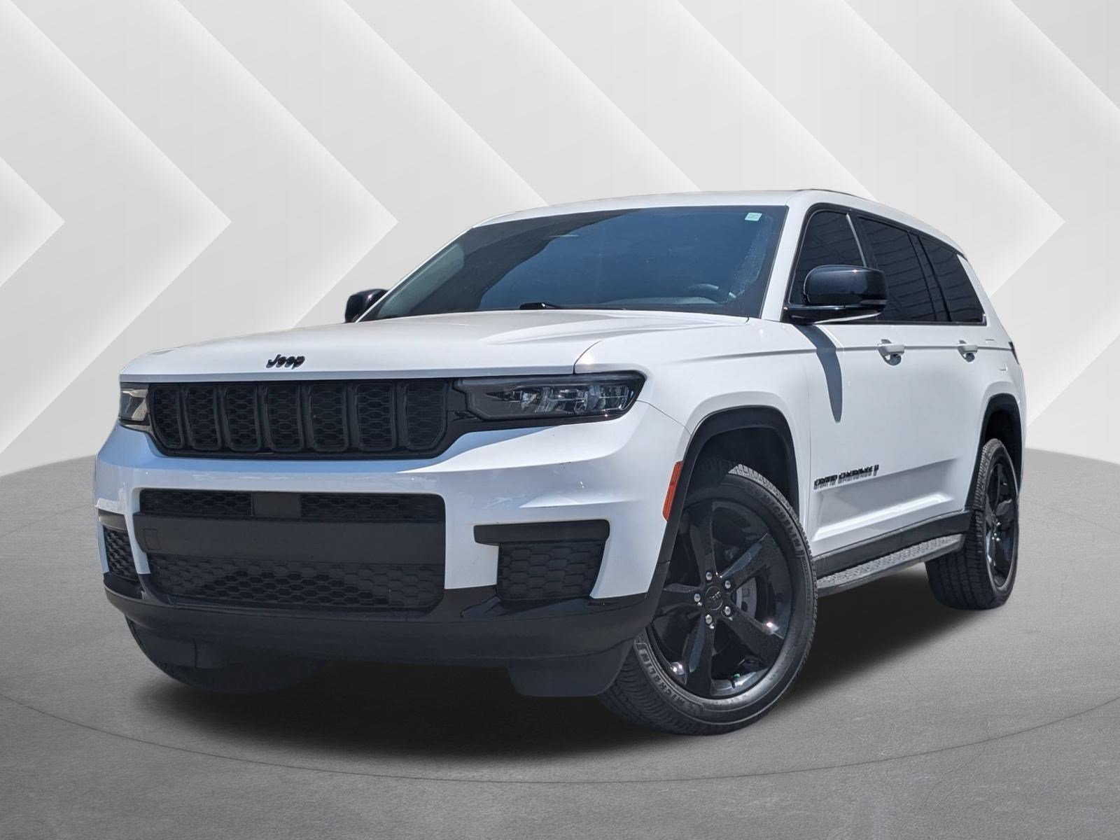 Used 2021 Bright White Clearcoat Jeep Altitude image 1