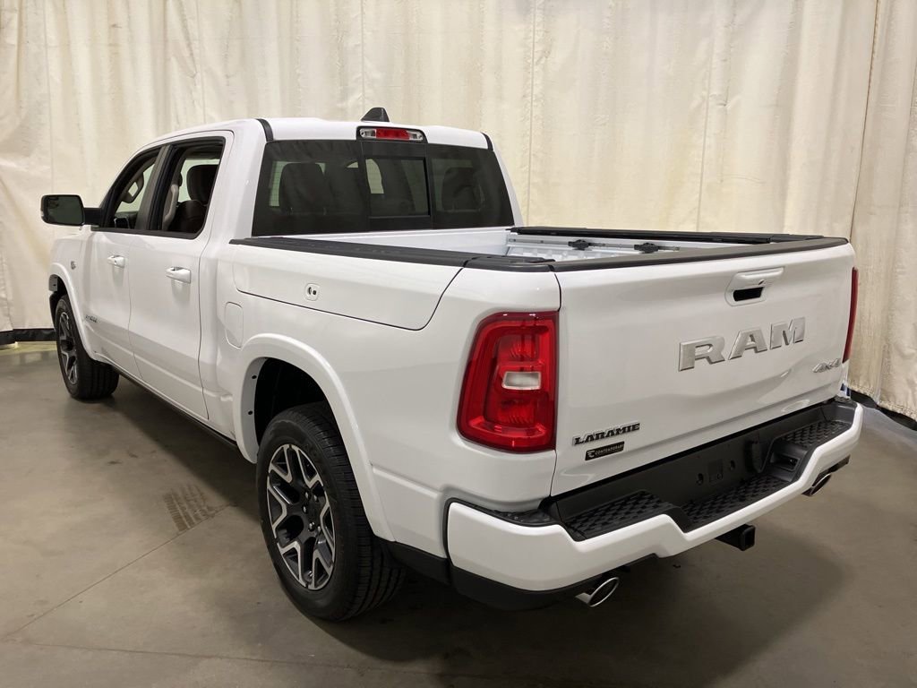 New 2026 Bright White Clear-Coat Exterior Paint RAM Laramie image 23