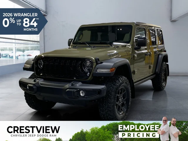 2026 Jeep Wrangler Willys