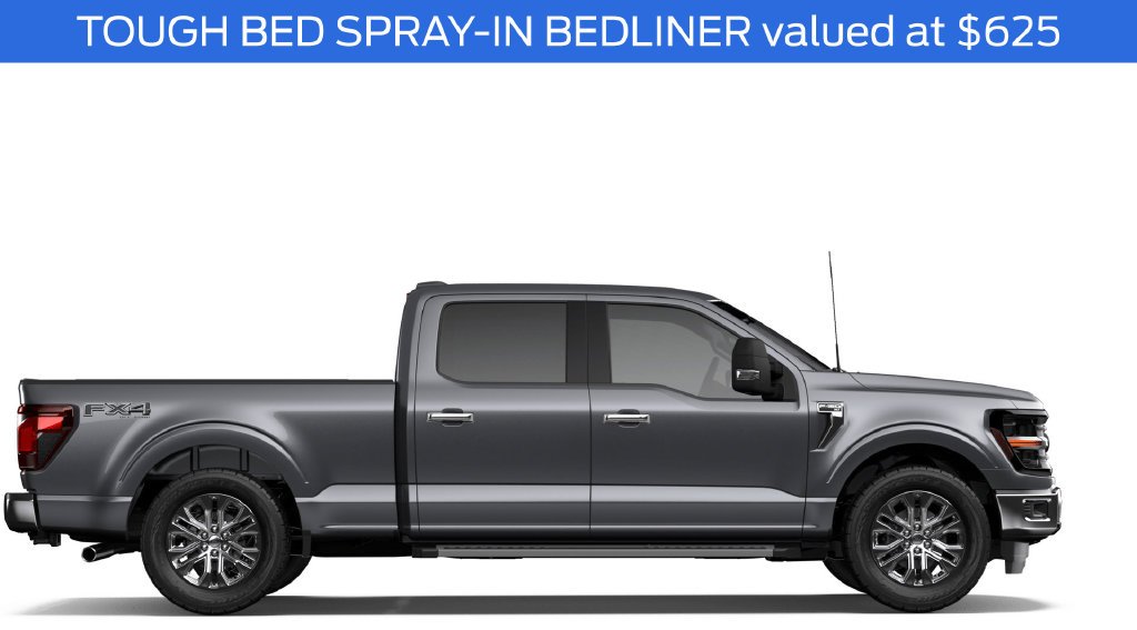 New 2026 Carbonized Gray Metallic Ford XLT image 7