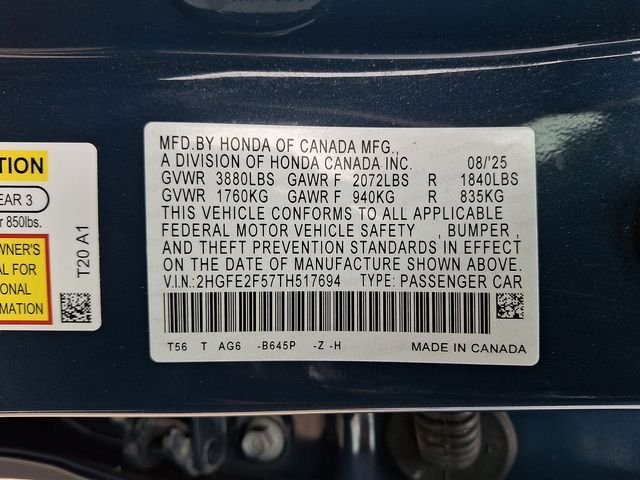 Used 2026 Blue Honda Sport image 27