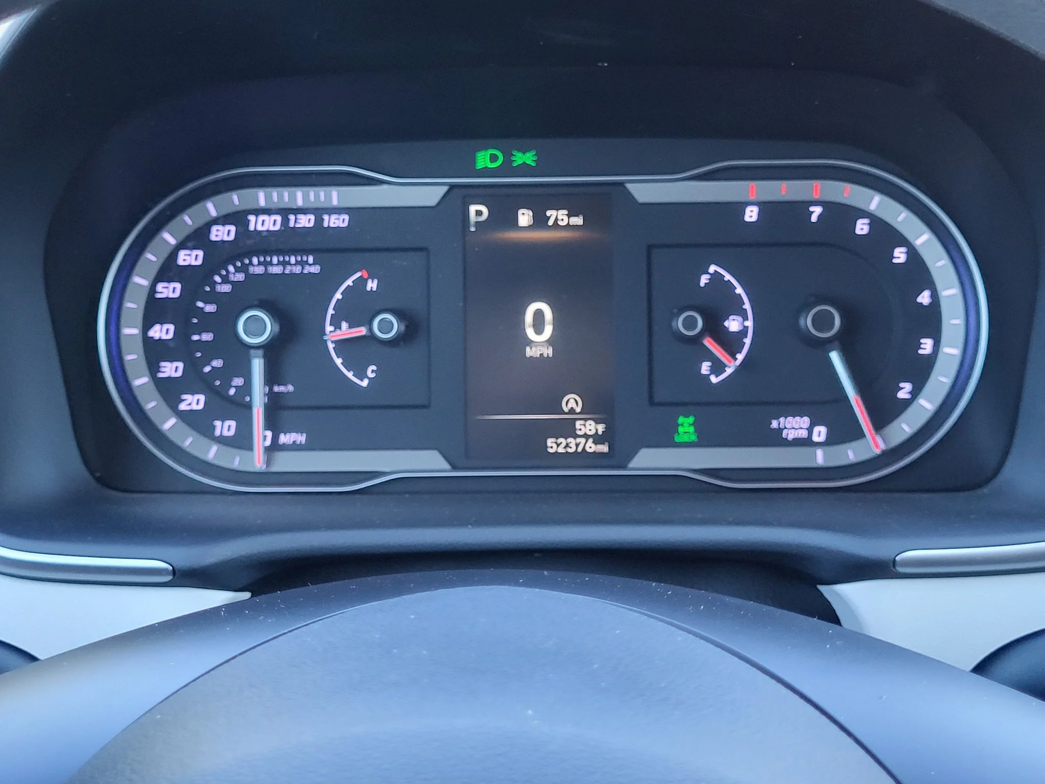 Used 2024 Intense Blue Hyundai SEL image 17