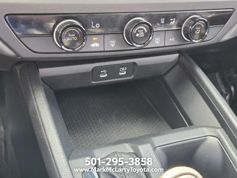 Used 2025 Crystal Black Pearl Honda LX CVT image 19